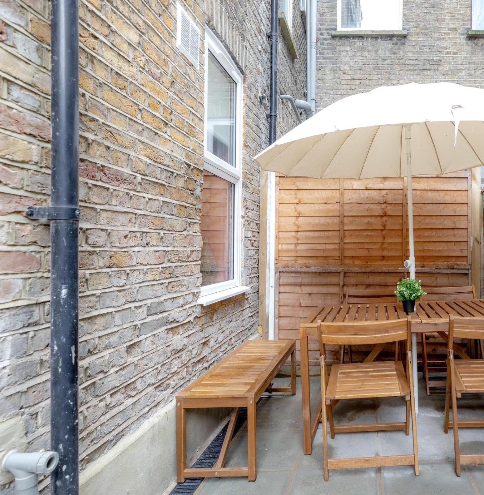 Stylish 2 Bedrooms Flat Sleeps 6 & Garden London Zone 2 Cls Central Exteriér fotografie